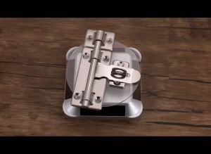 OKDA 304 stainless steel door latch lock for padlock security