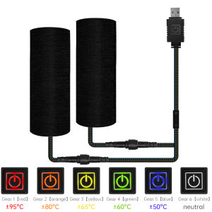 Extractme Motorcycle Heated Handlebars USB Adjustable Insulated Handlebars Electric  Scooter  Bicycle Warming Accessories