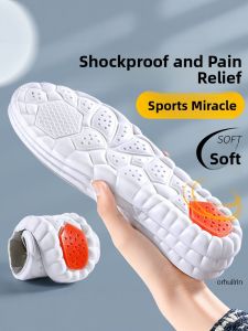 FASHEHAN | Shock Absorption Insoles Thickened Sports Mens Footwear Long Time Standing Comfortable Professional Anti Shock Shoe Inserts