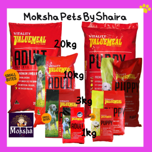 Vitality Valuemeal Adult Small Bite Premium Lamb And Beef 1kgs 3kg Original Pack