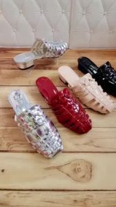 Sendal LS22 Bapau Wanita Sandal KERONJO MANDA 3cm Shoes untuk Wanita