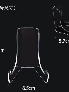 Giá Đỡ Đĩa Tròn Acrylic Museum Antiquities Đĩa Trà Trang Trí Giá Đỡ Đĩa Tròn Hiện Đại Tối Giản Đồ Trang Trí Nhà