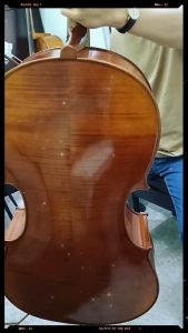 CremonaWood Handcrafted Cello Stradivarius Copy- BJ028C. Very Clear And Beautiful Tone. Advance Level