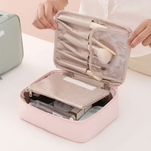 EmmAmy Waterproof Cosmetic Storage Bag Travel Makeup Bag Portable Wash Pouch Toiletries Bag Make up Organizer Bag