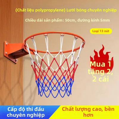 JBA | Mạng Bóng Rổ Chuyên Nghiệp Dày Đựng 12 Kẹp