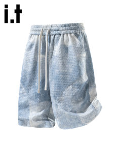 izzue | Gradient Dye Large Size Mens Sport Shorts
