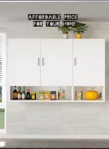 【24-hour shipping】Hanging Cabinet Wall Wardrobe Cupboard Wall Cabinet Storage Wall-mounted Storage Storage for Kitchen