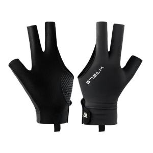 1Pc Billiards Glove Left Hand Three Finger Snooker Billiard Glove Non Slip Stickers Elasticity Billiard Training Gloves Accessor