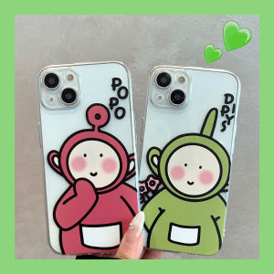 Cute Cartoon Baby Protective Phone Case for  14Promax Full Cover Soft Shell 13 12Mini 14Plus 11 Male Couple 15/16Max Anti-Fall