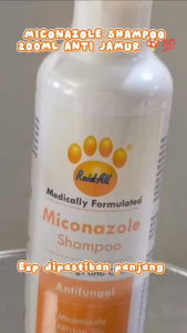 Miconazole Shampoo 200ml antikutu dan jamur
