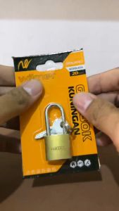 Gembok Kuning 20mm & Gembok Koper: Kualitas TERBAIK & TERMURAH