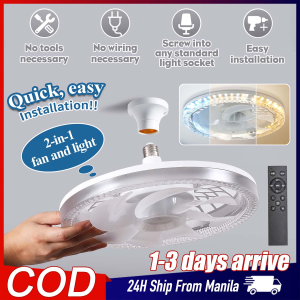 Ceiling Fan Light with Remote Heavy Duty Big E27 Fan Silent Fan Light Chandelier Ceiling Light Modern Design for Living Room Bedroom Kitchen School Office 45W 7 Blades 4 Wind Speeds Crystal Lampshade