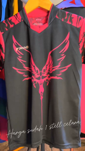Set Baju badminton anak / kaos bulutangkis anak-anak / kaos futsal / pakaian olahraga anak