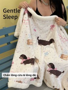 susan | Chiếc Chăn Đa Năng Bằng Nhung Sữa