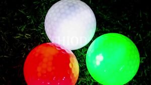 1 Quả Bóng Golf LED Phát Sáng Nhiều Màu Nhấp Nháy Trong Bóng Tối Dùng Để Tập Luyện Quà Tặng Độc Đáo
