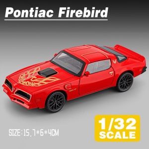 LEO 1:32 Pontiac Firebird Diecast Model Car Alloy Cars Toys Collection Gift For Kids Boy Girl