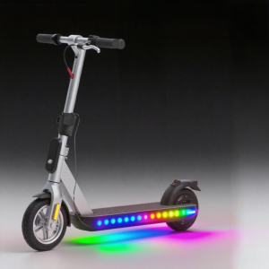 Electric scooter LED light strip USB/battery dual-mode power supply universal night riding warning light safety light strip