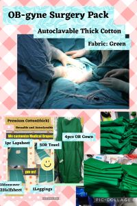 OBGYN Surgery Sheet||Autoclavable thick cotton