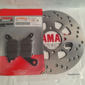 PIRINGAN CAKRAM DEPAN MIO NEW PLUS KAMPAS REM CAKRAM DEPAN MIO SPORTY MIO KARBU MIO SOUL XEON KARBU SEPASANG KAMPAS REM + PIRINGAN DEPAN YAMAHA MIO
