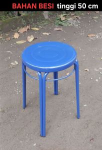 PROMO KURSI STAINLESS STEEL 50 cm dan 70 cm SUPER KOKOH ANTI PATAH