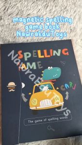 Magnetic Spelling Game Book: Mainan Edukasi Anak
