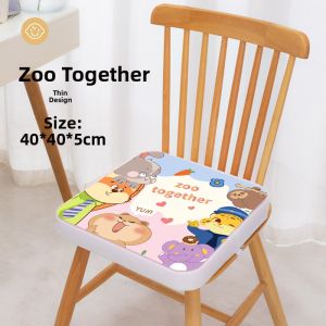 Thickened Childrens Seat Cushion Baby Dining Chair Pad Study Seat Cushion Primary School Student Eating Learning Chair Pad