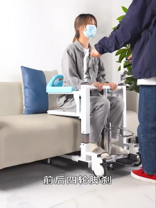 Hydraulic Lifting Shifter Multi-Functional Elderly Shifter Paralyzed Patient Nursing Bath Wheelchair