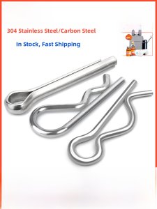 Carbon Steel/304 Stainless Steel Cotter Pin R-Type Pin Wave Bolt B- Shaped Pin U-Shaped Positioning Pin M1m2m3m4m5m6