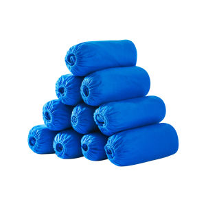 ถุงรองเท้าแบบใช้แล้วทิ้งกันลื่น หนา ป้องกันการสึกหรอ ถุงเท้าสำหรับใส่ในบ้าน โรงเรียน อุปกรณ์รองเท้าสำหรับใส่ในร่ม