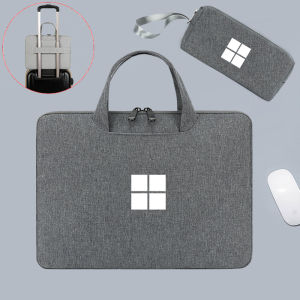 Microsoft Surface Laptop Go 4/3/2 12.4 Inch Laptop Bag Shockproof Waterproof Oxford Cloth Handheld Briefcase Style Protection Case