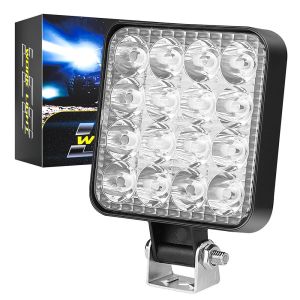 ไฟสปอตไลท์ led 12 V - 24 V 48W สําหรับรถยนต์ รถมอเตอร์ไซต์ รถบรรทุก