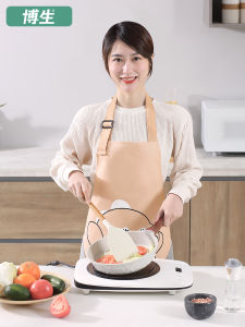Bosheng Womens Apron Kitchen Workwear Oil Resistant Waterproof Hand Drying New 2025 Model Apron for Cooking Adult Waist Apron
