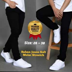 Jeans Panjang Denim Streeet Pria / Celana Panjang Slimfit Pria / Redy Size 27-38