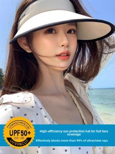Cgediao | Beige UV Protection Summer Hat Sunscreen