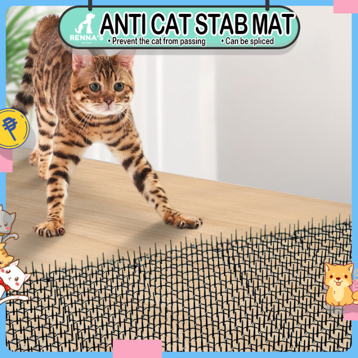 Renna's Cat Scat Mat with Spikes Deterrent Mat Cat Repellent Mats