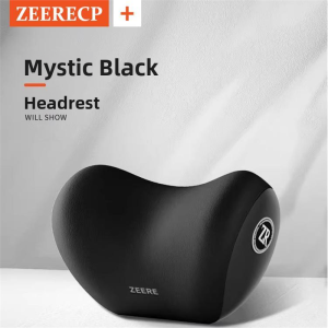 MONLEYTA | German Memory Foam Car Seat Cushion Neck Support Headrest Driving Comfortable Vehicle Interior Lumbar Protection Pillow Pair