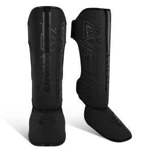 GINGPAI | Thickened Protective Shin Guards for Taekwondo Boxing MMA