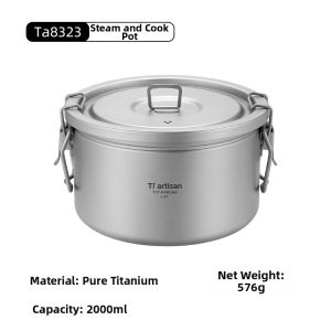 Tiartisan | Titanium Camping Cooker 3.2L