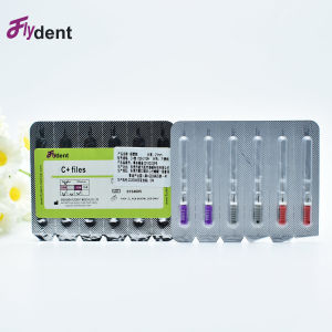 Dental C+ Files Endodontic C-Pilot Files Stainless Steel Ultrasonic Optional Sizes Used For Root Cleaning