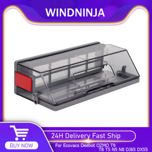 Dust Bin Box Replacement For ECOVACS Deebot OZMO T9 T8 T5 N5 N8 DJ65 DX55 Robot Vacuum Cleaner Robot Dust Box Accessories Parts