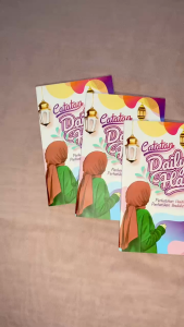 CATATAN HARIAN HAID untuk wanita - ukuran saku