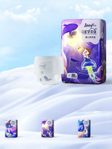 leby | Step Dry Baby Thin Breathable Diaper L Size