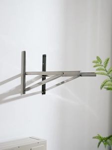 BESSGROUP | Reinforced Stainless Steel Wall Mounting Bracket for Outdoor Air Conditioners