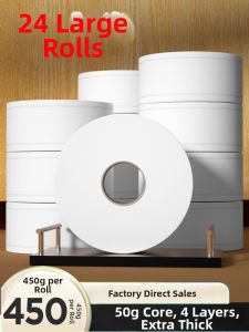 DANNASI | Commercial Bath Tissue Jumbo Rolls