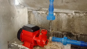 Mitsushi Electric Water Pump Motor 220V 26L/min Booster Pump Heavy Duty Jet Pump for Booster Water Supply