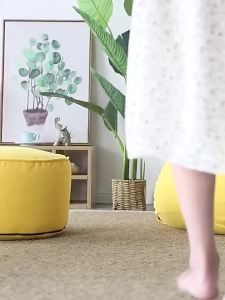 Orange Supply EPP Lazy Bean Bag Sofa Tatami Childrens Single Balcony Bedroom Oversized Bay Window