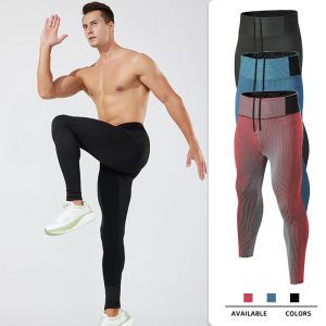 Quần Tập Yoga Thể Thao 2024 Mới Quần Bó Chạy Marathon Thấm Hút Mồ Hôi Hai Lớp Thoáng Khí