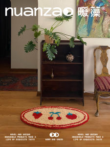 Thảm Phòng Tắm Hình Trái Tim Màu Đỏ Thảm Phòng Ngủ Thảm Thảm Chống Trượt Thảm Thảm Thấm Nước Thảm Thảm Chân Nhung Thảm Thảm Tròn