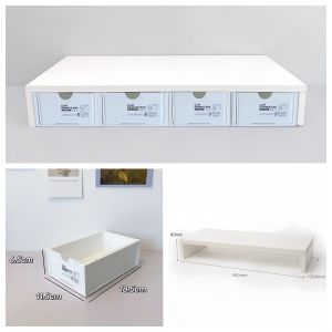 Desktop Organizer Drawer Style Student Dormitory Decoration Storage Stationery Desk Pen Holder Rack Learning Adjustable