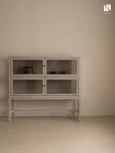 NONG HOME | Vintage Wooden Multi-functional Display Cabinet